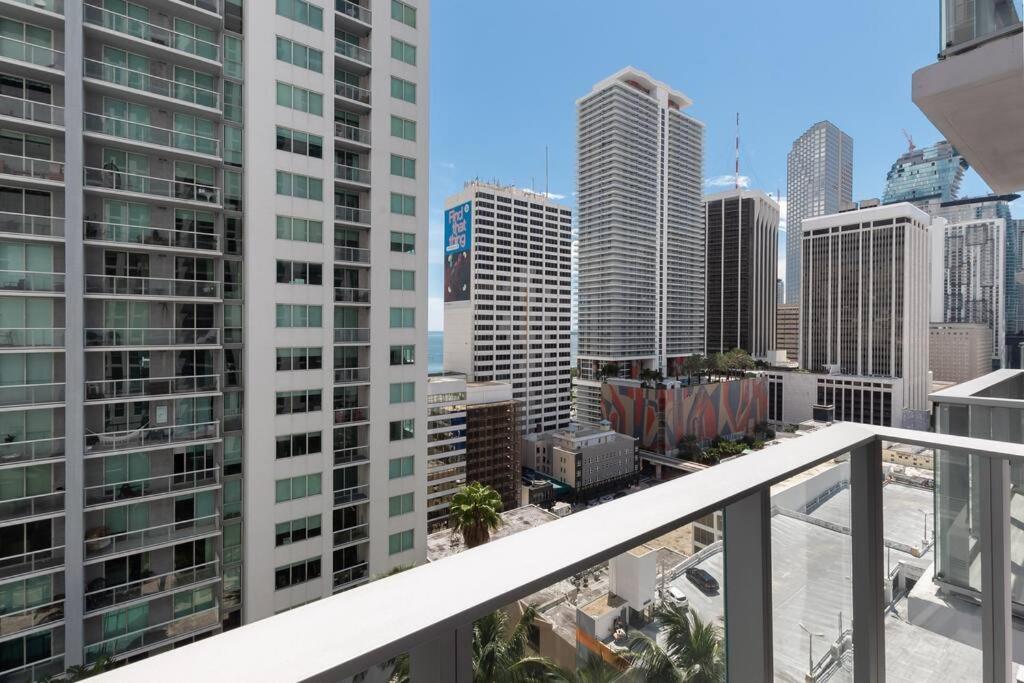 Stylish Modern Downtown Studio Free Parking Apartamento Miami Exterior foto